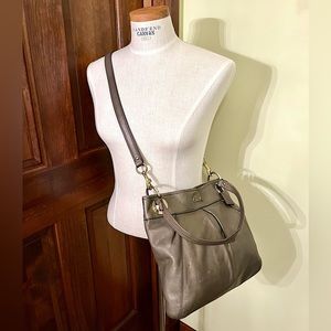 Coach Ashley Leather Hippie Crossbody Bag